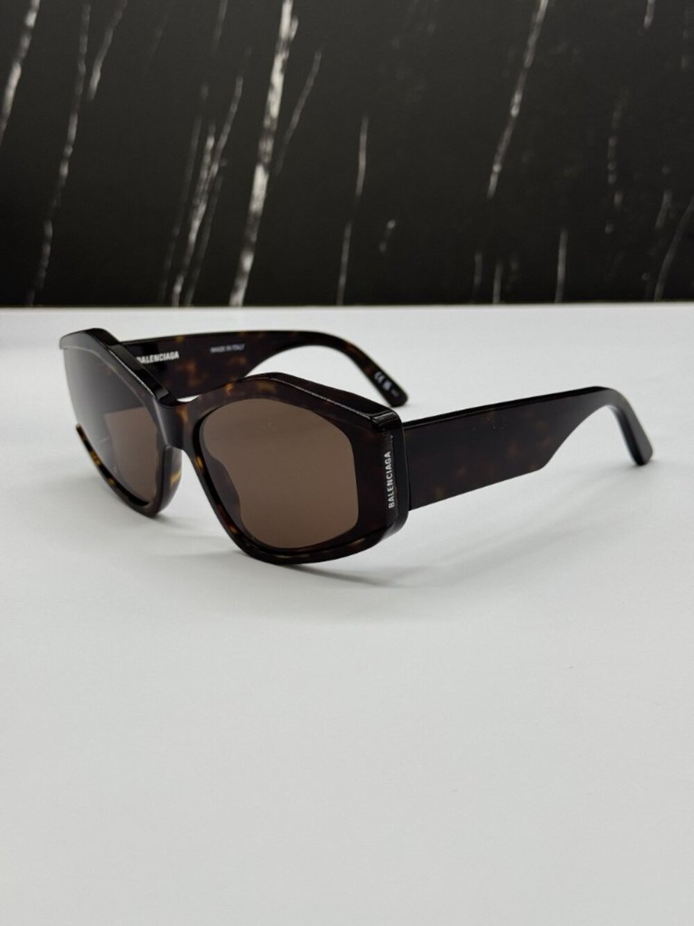 NEW BALENCIAGA BB0302S 002 HAVANA WOMEN SUNGLASSES BALENCIAGA EYEWEAR - Picture 3 of 11